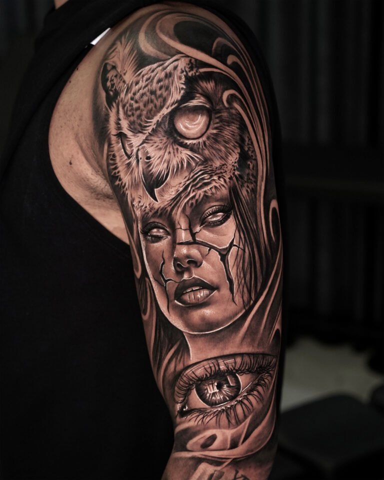 Realism tattoo work 6